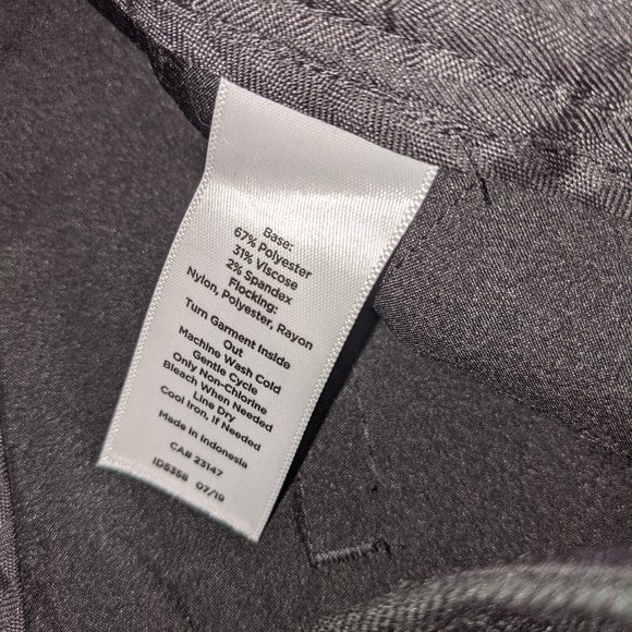 Talbots Black Polka Dotted Hampshire Ankle Pants - Picture 5 of 5